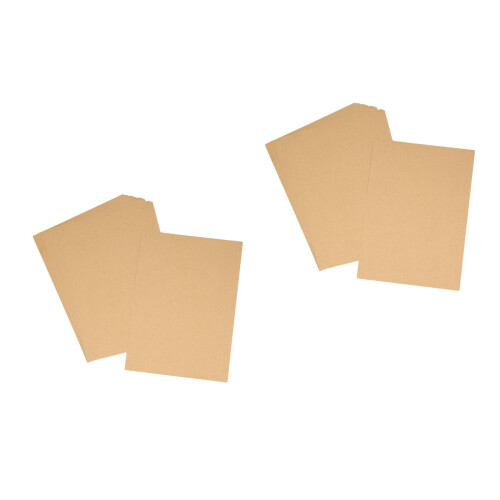 200Feuilles Papier Kraft A3 Marron Lisse Pour Projets DIY 2