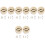 8Pièces Supports Ampoules Candelabra Pour Intérieur 3