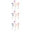 12Pièces Accessoires Clips Tassel Multicolores 7