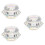 3Pièces Mini Gobelets Cristal Pour Ongles Usage Professionnel 7