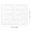 2Ensembles Moules Silicone DIY Lettres Pour Pendentifs 2
