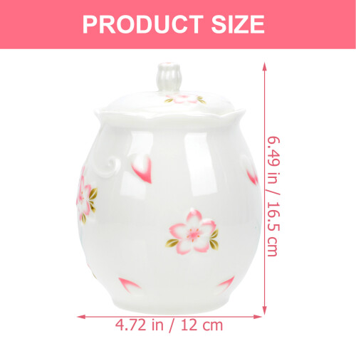 1Pot Bocal Céramique Pour Épices Design Chic Assortis 1