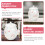 1Pot Bocal Céramique Pour Épices Design Chic Assortis 6