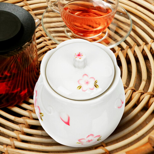 1Pot Bocal Céramique Pour Épices Design Chic Assortis 2
