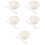 5Ensembles Bols Mélangeurs Blancs Pour Masques DIY Usage Personnel 6