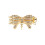 3Pièces Connecteurs Dorés Pour Bracelet Collier Accessoires DIY 2