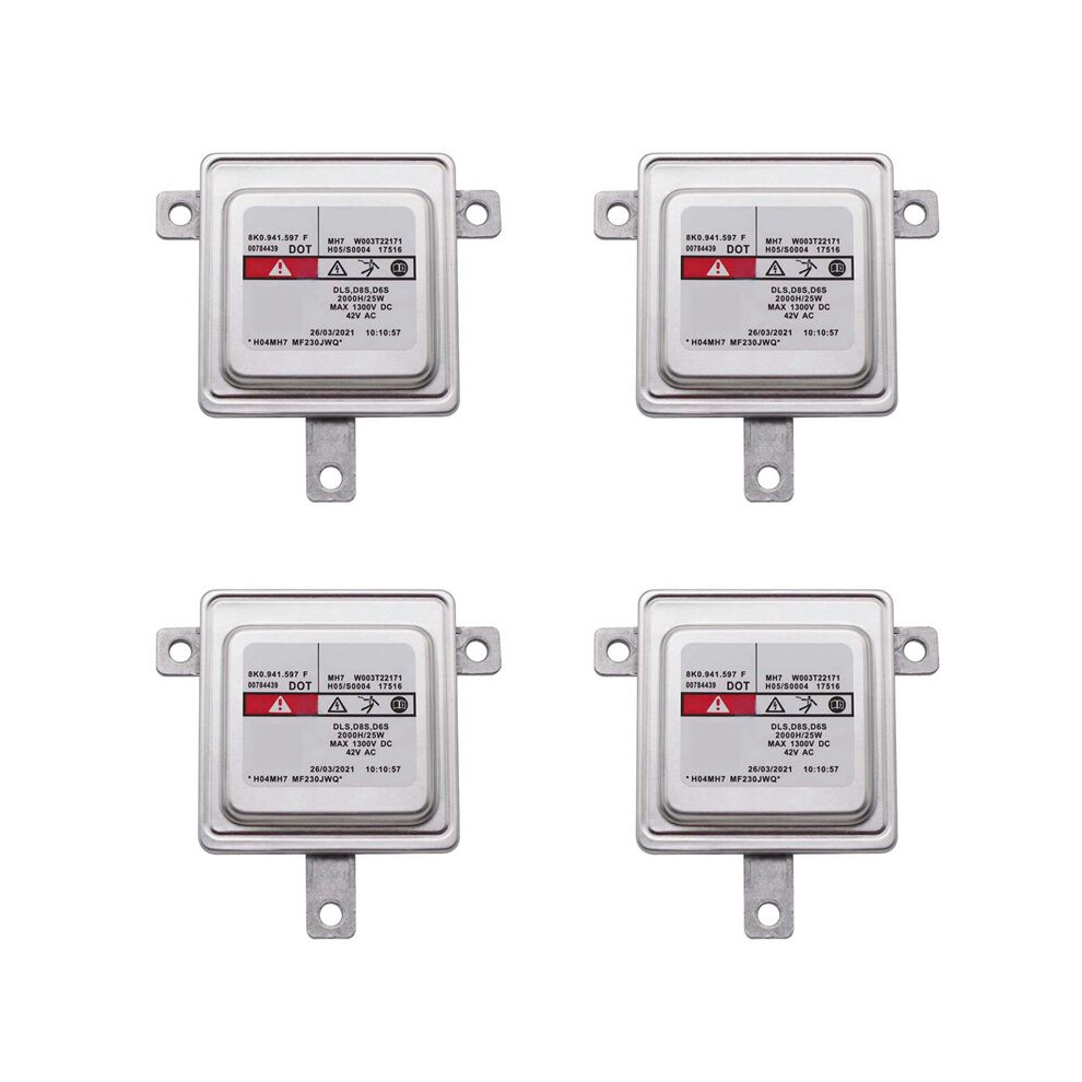 4X Car D8s Xenon Headlight Ballast Control Unit 8K0941597f For - A1 For Beetle Amarok 6031565016117