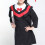 1 Kinder Afgestudeerd Sjaal Kwast Set Rood 140 Cm 4