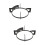 2Pièces Support Casserole Noir En Fer Antirouille Pour Réchaud 6