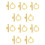 10Ensembles Fermoirs Couronne Dorés Connecteurs Parfaits Pour DIY 5