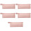 5Pièces Sac Rose Double Compartiment Pour Sèche- Voyage 6