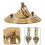 4Pièces Cache-Plaque Plafond Métal Pour Lampe Suspendue Maison 9