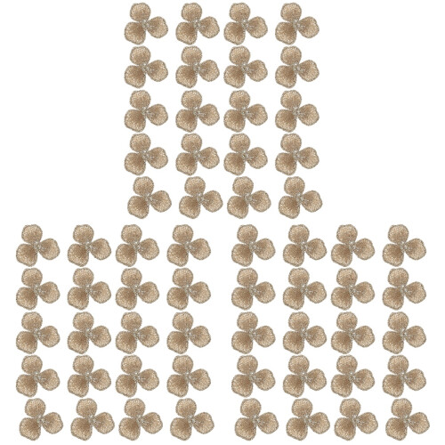 60Pièces Appliques Brodées DIY Couture Accessoires 2