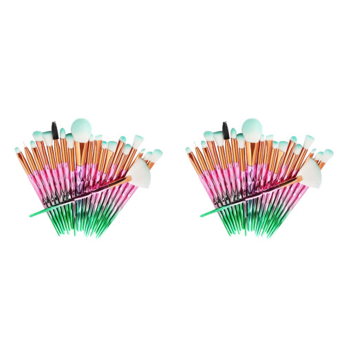 40Pièces Assortiment Pinceaux Confortables Usage 1