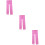 3Pièces Collants Roses Pour , Doublure Chaude, Texture Délicate 8