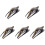 5Pièces Pinces French Style Noires Pour Chic 2