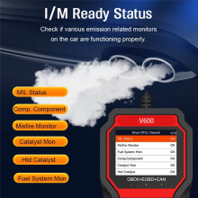 Battery Voltage Detection Lookup Fault Code OBD2 Scanner Diagnostic Oxygen Sensor Test Car Diagnostic Tool Professional