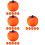 24St Simulatie Fruit Decor Persimmon Resin 6