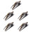 5Pièces Pinces French Style Noires Pour Chic 5