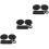 3Ensembles Kit Sac Noir PU Cuir Base Shaper Accessoires DIY 4