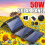 1 Set Zonnepanelen Vouwtas Enkelkristal USB 3