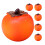 24St Simulatie Fruit Decor Persimmon Resin 10