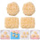 60Pièces Décor Mini Nouilles Clair Résine Pour Maison Miniature 8
