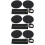 3Ensembles Kit Sac Noir PU Cuir Base Shaper Accessoires DIY 7