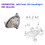 Left Front LED Headlight DRL Moudle 5F0941475A for  Leon Cupra 2017-2020 Daytime Running Light Source Unit 2