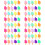 80Pièces Stylos Fluorescents Assortis Compact Usage École 5