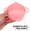 2Pièces Assiettes Silicone Bébé Porc Rose Résistantes 4