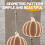 10 stuks pompoen labels, hangschild, decoratie 3