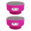 2Pièces Protection Silicone Rose Pour 2 Avec Support Ventouse 4