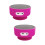 2Pièces Protection Silicone Rose Pour 2 Avec Support Ventouse 6