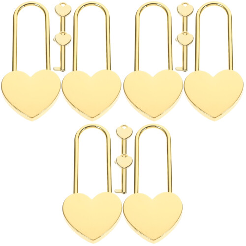 6Ensembles Mini Cadenas Pour Serrure Bagage 1