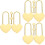 6Ensembles Mini Cadenas Pour Serrure Bagage 5