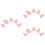 15Pièces Plectres Nylon Rose Pipa Protection Durable Accessoires 3