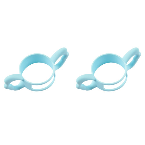 2Pièces Poignées Ergonomiques Pour Infantile Silicone 2