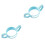 2Pièces Poignées Ergonomiques Pour Infantile Silicone 4