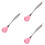 3Pièces Cuillères Silicone Rose Pour Cuisinière 5