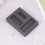 2Pièces Moule Lingot Graphite Noir 3 Fentes Pour Tests Analyses 10