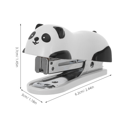 3Pièces Agrafeuse Portable Mini Panda Pour Usage 1