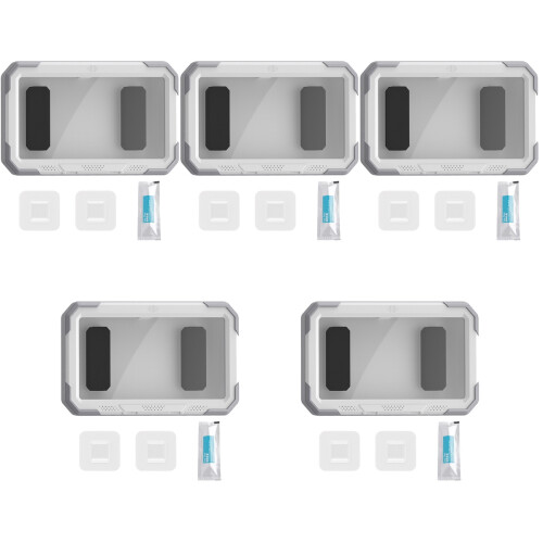 5Ensembles Boîtier Étanche Pour Téléphone Fixation Murale Coloré 1