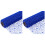 2Pièces Tissu Jacquard Bleu Pour Décoration Enfant 2