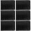 6Pièces Protecteurs Carnet Imitation Cuir Noir Style Vintage 7