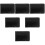 6Pièces Protecteurs Carnet Imitation Cuir Noir Style Vintage 8