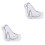 2Pièces Moules 3D Chaussures À Talons Pour Gâteaux 3