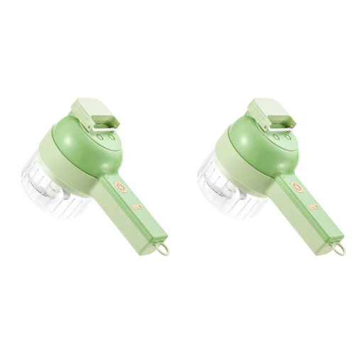 2Ensembles Robot Cuisine Électrique Polyvalent Pour Ail Viande 1