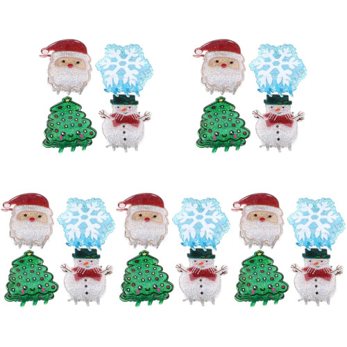 20Pièces Clips À Noël Durable Multi-Usage 1