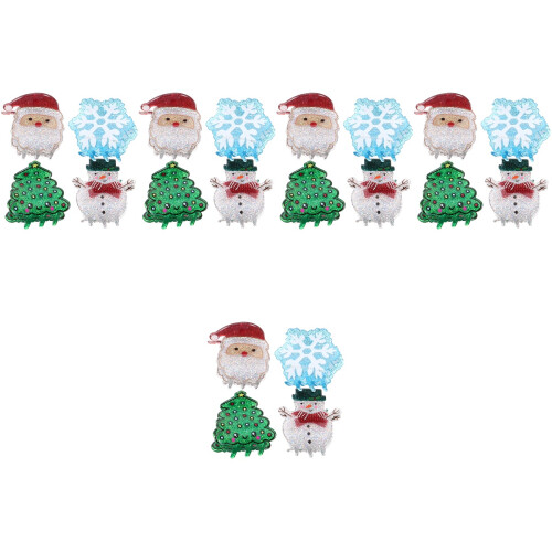 20Pièces Clips À Noël Durable Multi-Usage 2